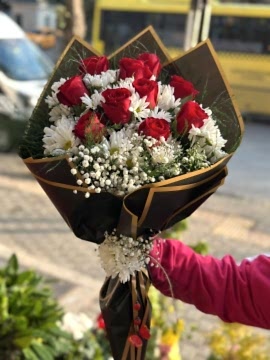 Gül & Papatya 10 Adet